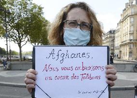 Rally in support of Afghan women - Paris