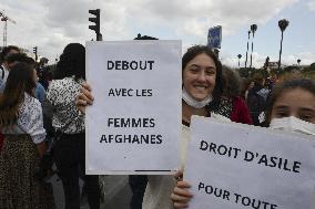 Rally in support of Afghan women - Paris