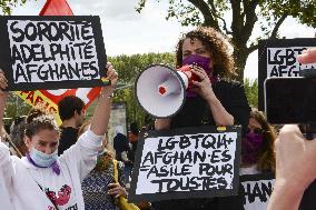 Rally in support of Afghan women - Paris