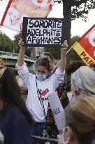 Rally in support of Afghan women - Paris