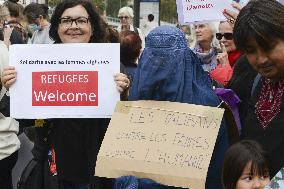 Rally in support of Afghan women - Paris