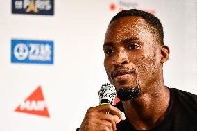Athletics press conference - IAAF Diamond League Paris 2021