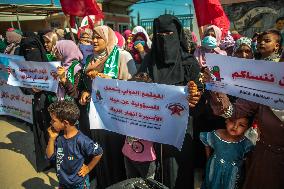 Women In Solidarity With The Prisoner Anhar Al-Deek - Gaza