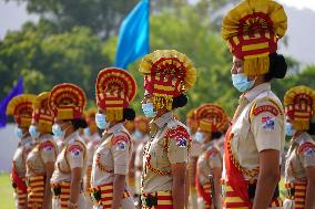 Indian Railway Protection Force Mark Independence Day - Rajasthan