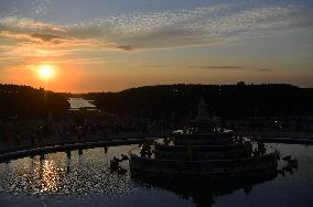 The Nocturnes De Feu At The Palace Of Versailles - France