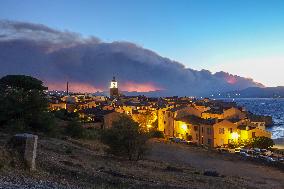1200 Hectares Burnt In Gonfaron - France