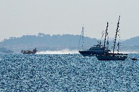 Wildfire In South Of France