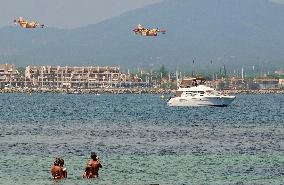 Wildfire In South Of France