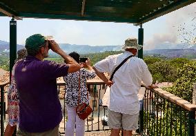 Wildfire In South Of France