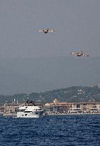 Wildfire Rages Near Saint-Tropez - South Of France