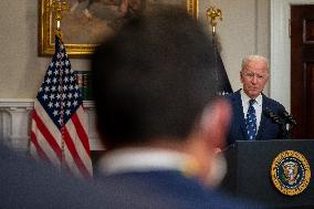 Biden Gives Updates on Hurrican Henri and Afghanistan Evacuees