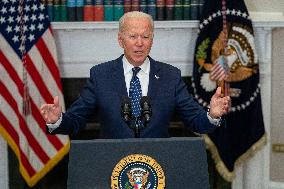 Biden Gives Updates on Hurrican Henri and Afghanistan Evacuees
