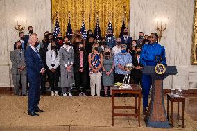 President Biden Welcomes the WNBA Champions Seattle Storm