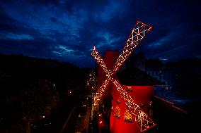 Handout - Cabaret Moulin Rouge To Reopen On September 10 - Paris