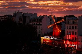 Handout - Cabaret Moulin Rouge To Reopen On September 10 - Paris