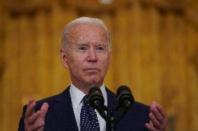 Biden Remarks on the Terror Attack in Afghanistan