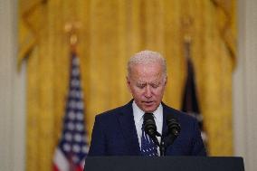 Biden Remarks on the Terror Attack in Afghanistan