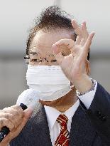 Campaigning for Japanese general election