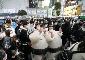 Halloween in Shibuya