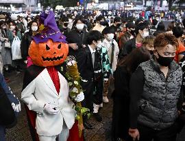 Halloween in Shibuya