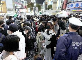 Halloween in Shibuya