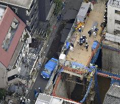 Sinkhole in western Tokyo