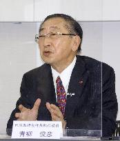 JR Kyushu President Aoyagi