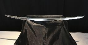 Aung San Suu Kyi's Japanese sword