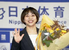 Gymnastics: Murakami at retirement press conference