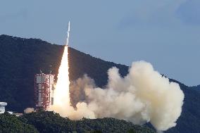 Japan launches Epsilon small rocket with 9 satellites