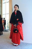 Kimono for the coming of age ceremony
