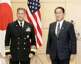 U.S. Indo-Pacific chief in Japan