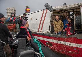 Sea Shepherd join fishermen demo against offshore wind plan Ð Le Havre