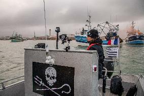 Sea Shepherd join fishermen demo against offshore wind plan Ð Le Havre