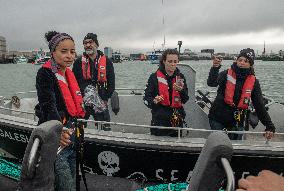 Sea Shepherd join fishermen demo against offshore wind plan Ð Le Havre