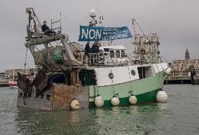 Sea Shepherd join fishermen demo against offshore wind plan â Le Havre