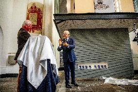 Pieter van Vollenhoven Opens the Silver Museum Doesburg - Netherlands