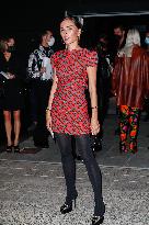 MFW - Versace Arrivals