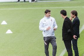 PSG Training Session - Saint-Germain-en-Laye