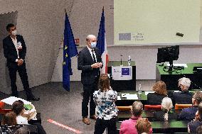 Jean-Michel Blanquer conference on the future of Europe Strasbourg