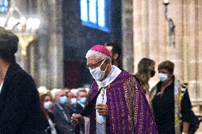 Tribute to Bernard Stalter, at the Cathedral Notre Dame de Strasbourg