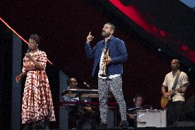 Global Citizen Live Paris - Angelique Kidjo and Ibrahim Maalouf