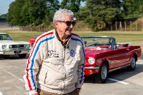 Claude Lelouch at the Linas-Montlhery circuit