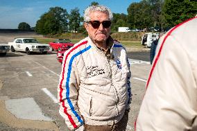 Claude Lelouch at the Linas-Montlhery circuit