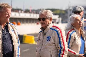 Claude Lelouch at the Linas-Montlhery circuit