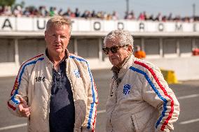 Claude Lelouch at the Linas-Montlhery circuit