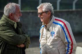 Claude Lelouch at the Linas-Montlhery circuit