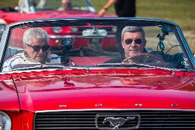 Claude Lelouch at the Linas-Montlhery circuit