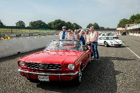 Claude Lelouch at the Linas-Montlhery circuit