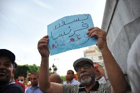 Thousands Rally Against President Saied - Tunis